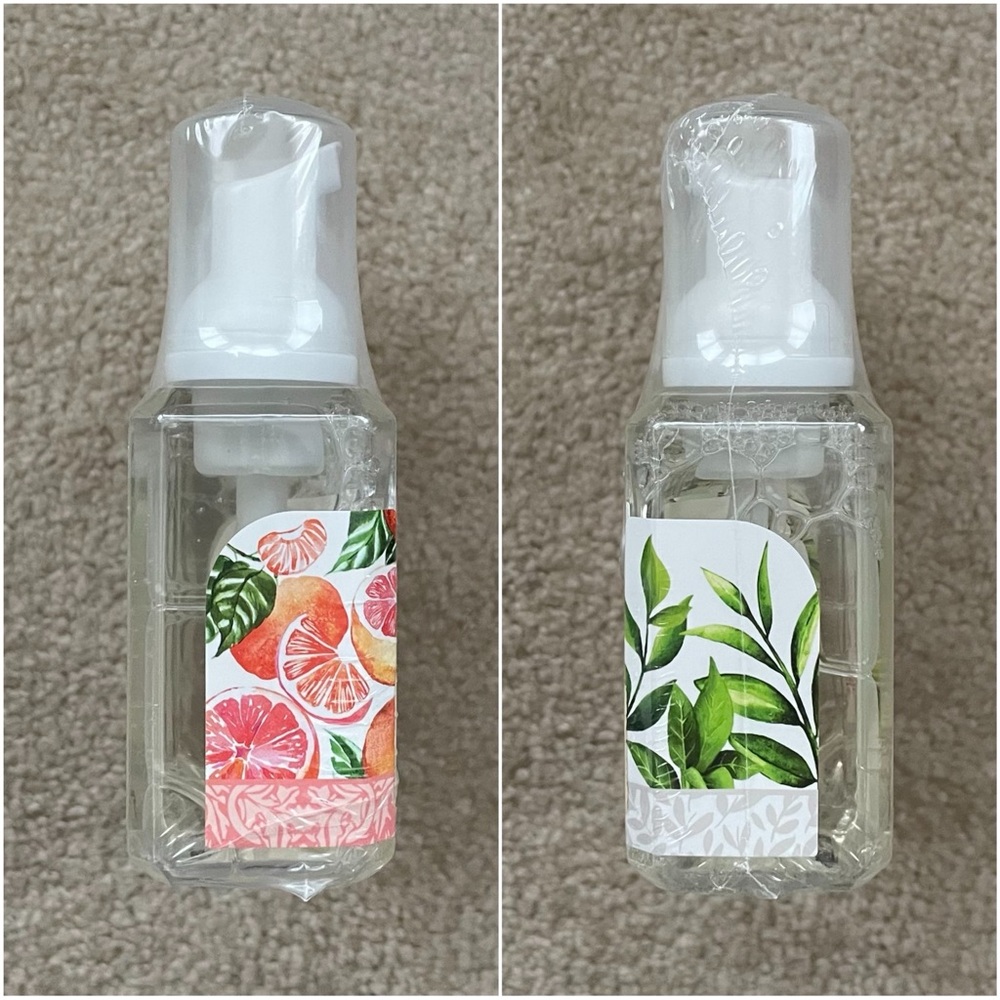 Michel Design Works Mini Hand Soap Set: Pink Grapefruit, Avocado, Earl Grey Tea - Picture 7 of 16